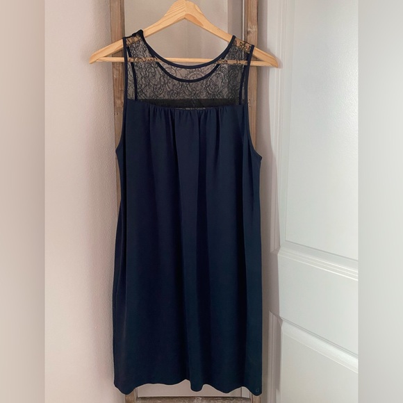 Red Valentino Garavani Navy Mini Dress - Size 10 - Picture 5 of 8